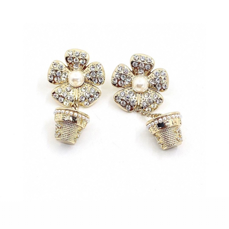 Ch*el earrings